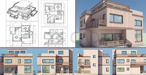 Revit 3D modelling